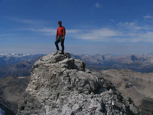 A cover photo for the next edition of 'Scrambles in the Canadian Rockies'?
