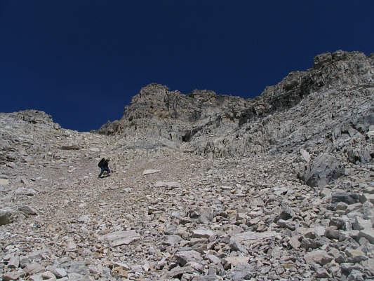 Some of the scree here is good for surfing.