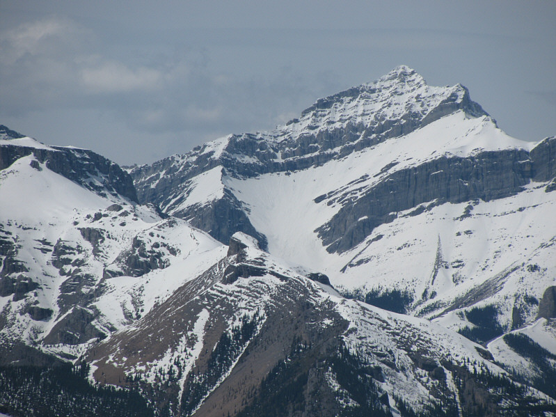 If you look closely, you can also see the crux for Mount Remus at far left.