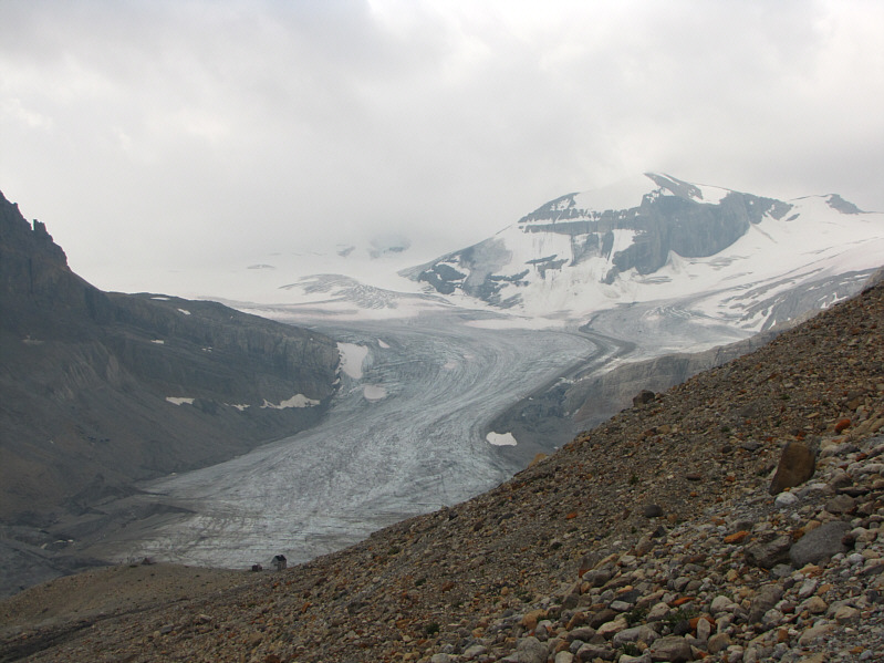 I think the glacier looks smaller than when I was last here.