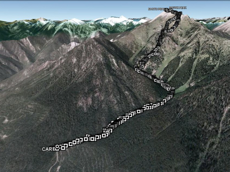Hmm...the mountain looks sexier in Google Earth than in real life!