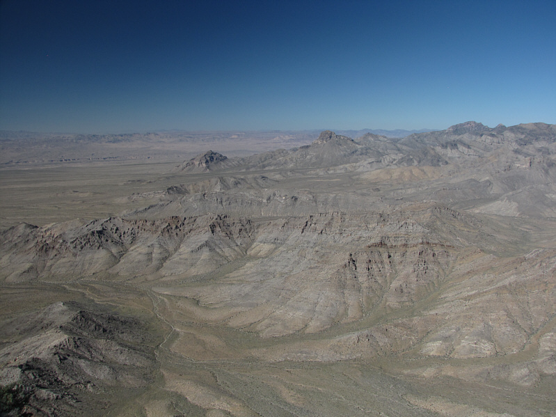 Although Mormon Peak is higher than Moapa Peak, it doesn't quite have the same appeal.
