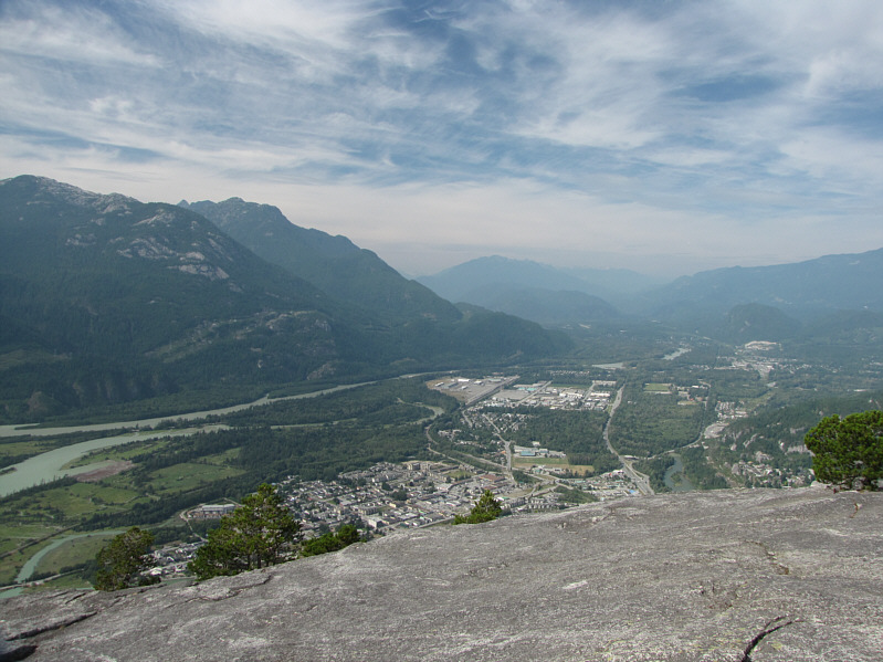 Some people erroneously call this mountain "Squamish Chief".