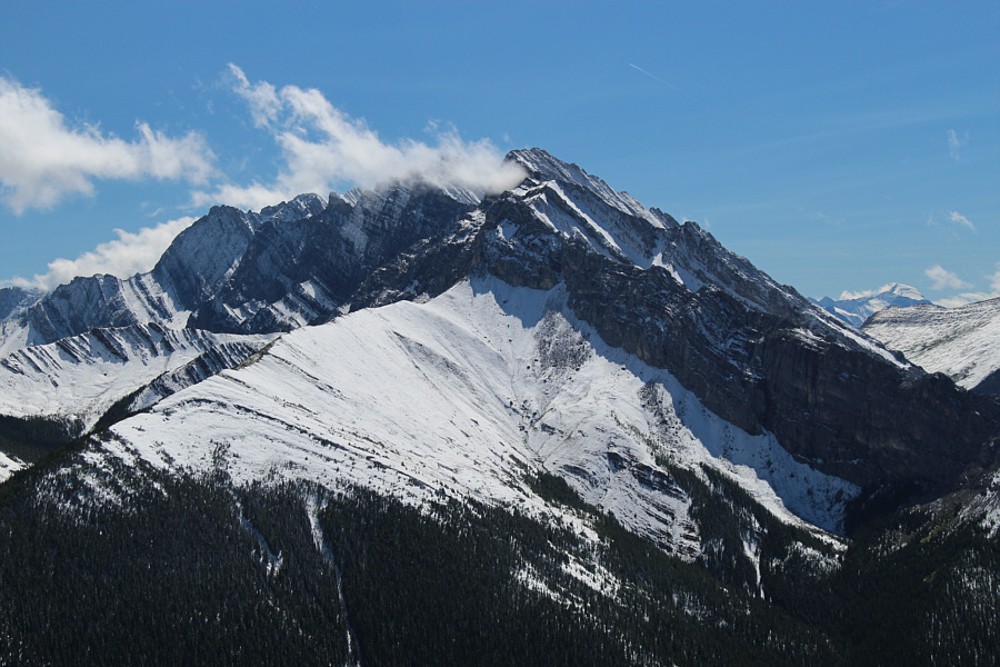 And in case you're wondering, that's Mount Joffre in the distance at far right.