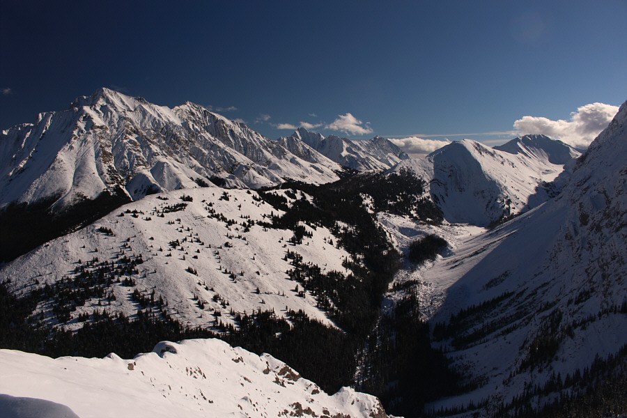 It might be time to visit the Highwood Pass area on skis...