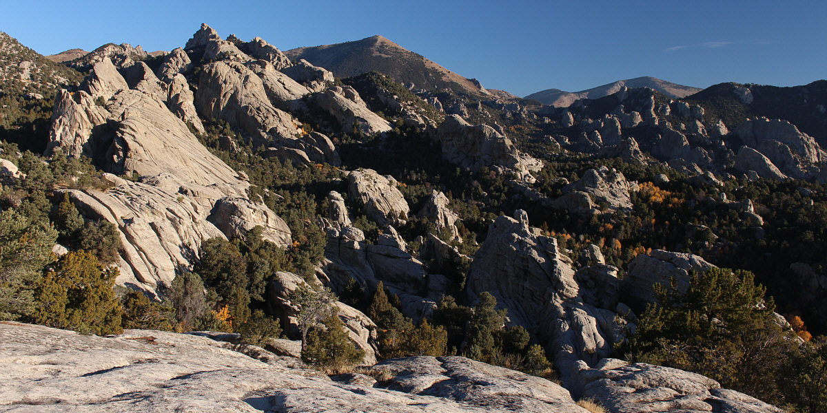 Also known as the "Silent City of Rocks".