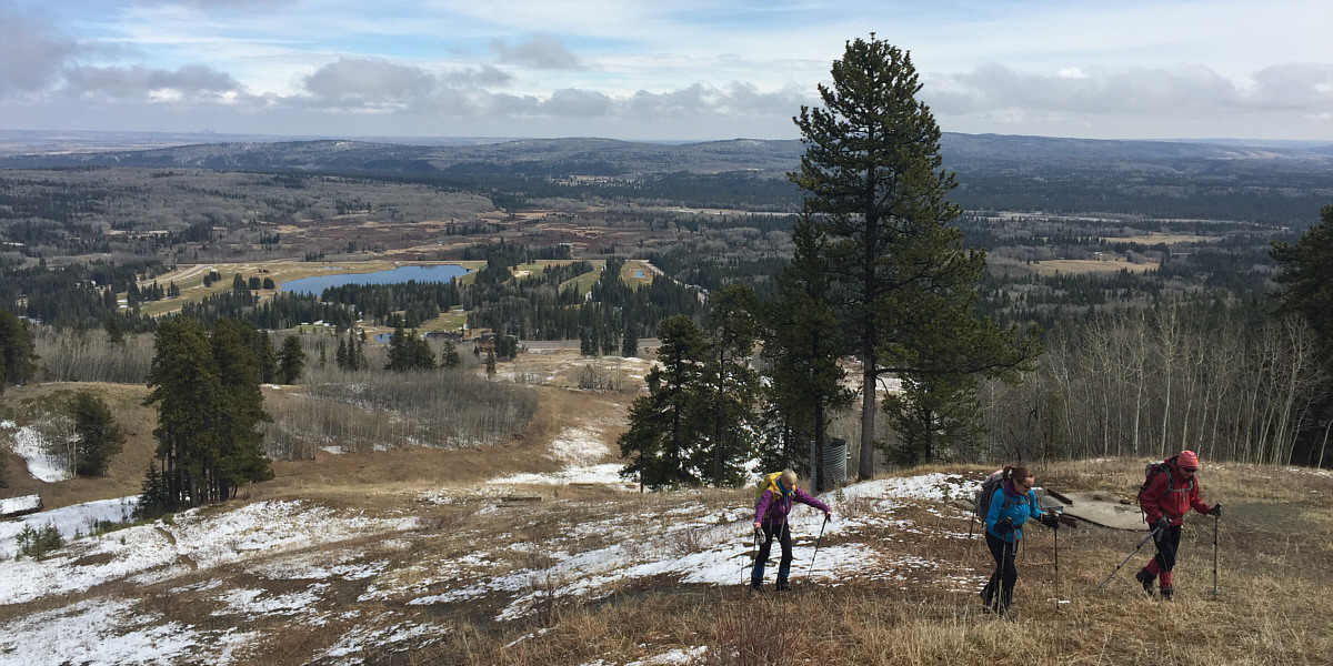 Can you spot downtown Calgary on the horizon?