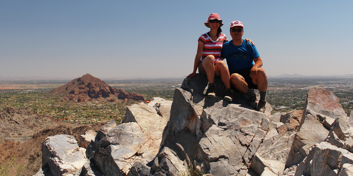 Our 15th and final summit of our 2-week trip to southern Arizona!
