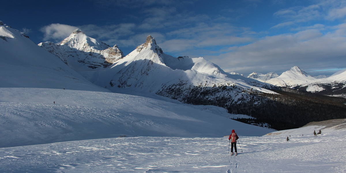 With views like this, the poor skiing is forgivable!