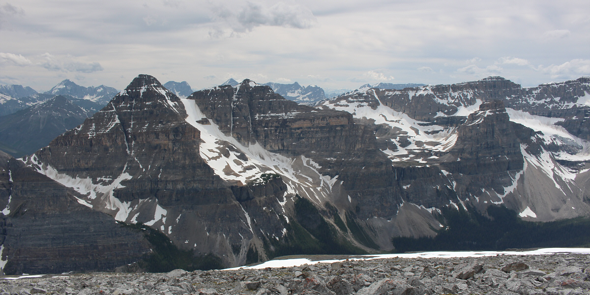 I could name off a few more peaks in the distance, but who really cares?