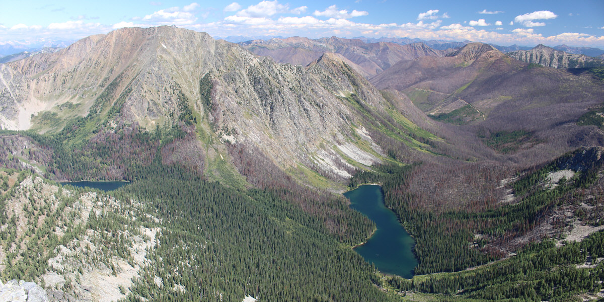 The Copelands call the big body of water "Haystack Lake".