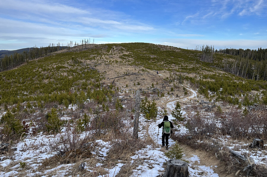 Could be a nice ski tour...if there was any snow!