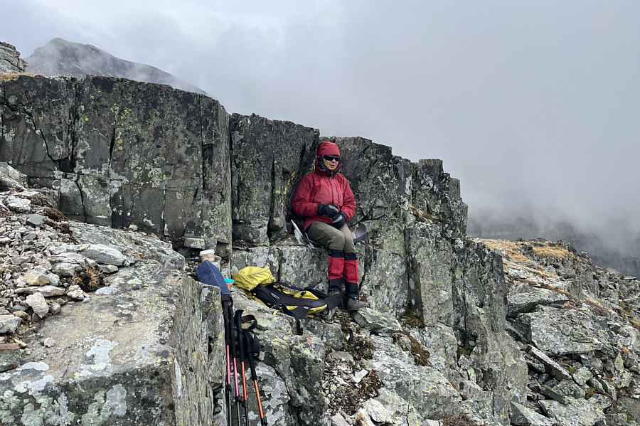 Might have been better to go back to Piegan Pass to have lunch!