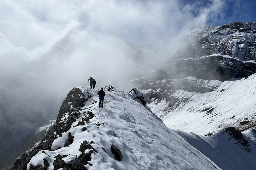 Gotta really watch your step here especially in snowy conditions!