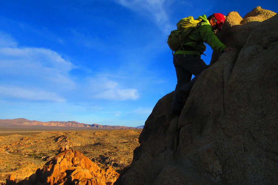 Good grippy rock for scrambling!