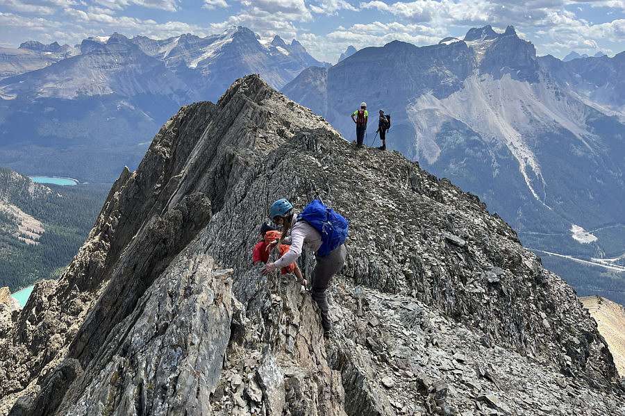 The "fun" just never ends on this ridge!