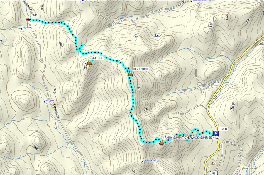 A fantastic traverse but skip the bushwhack at the end and take the official trail instead!