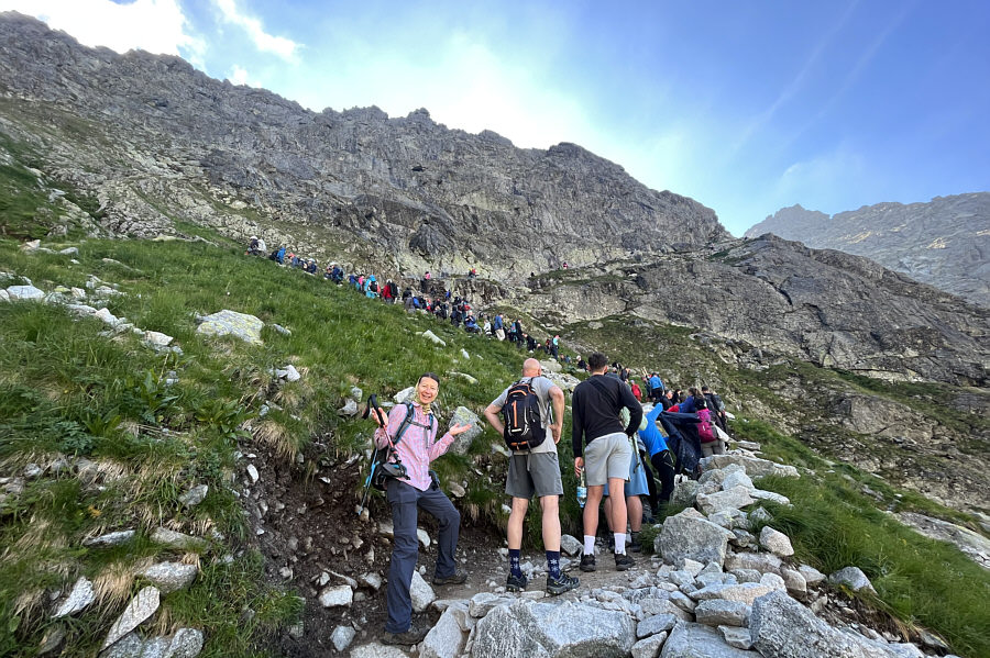 Welcome to hiking in Europe!