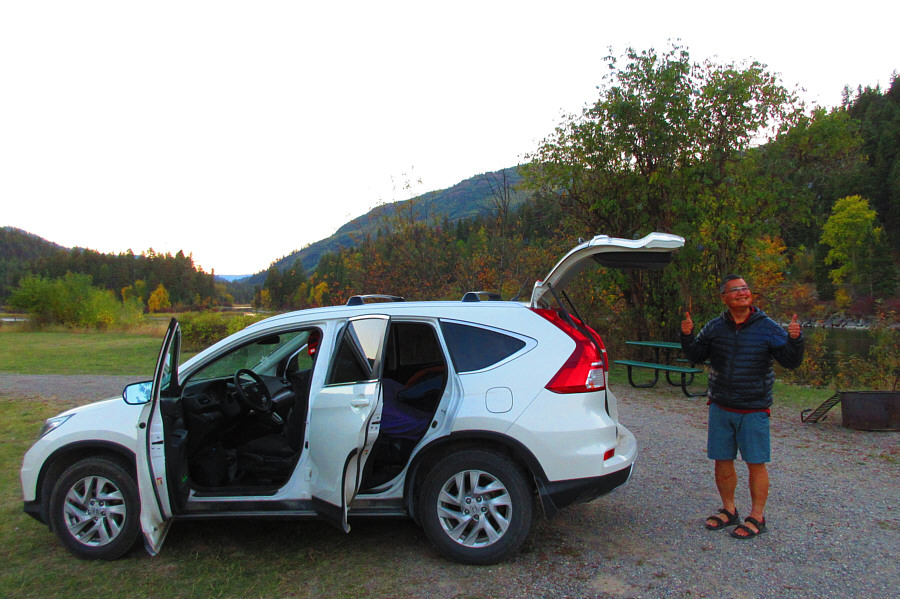 We virtually had the whole campground to ourselves!