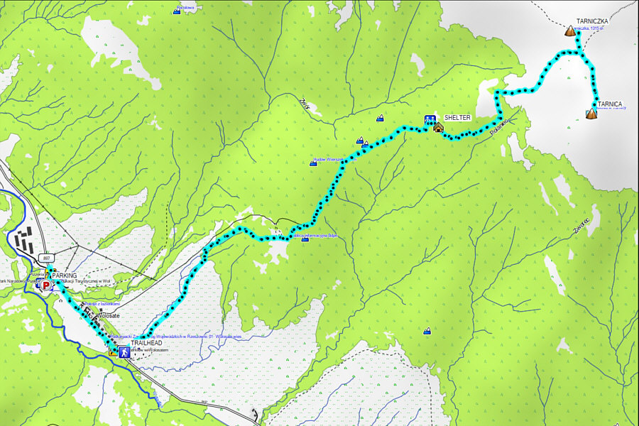 Very enjoyable hike in a remote part of Poland.