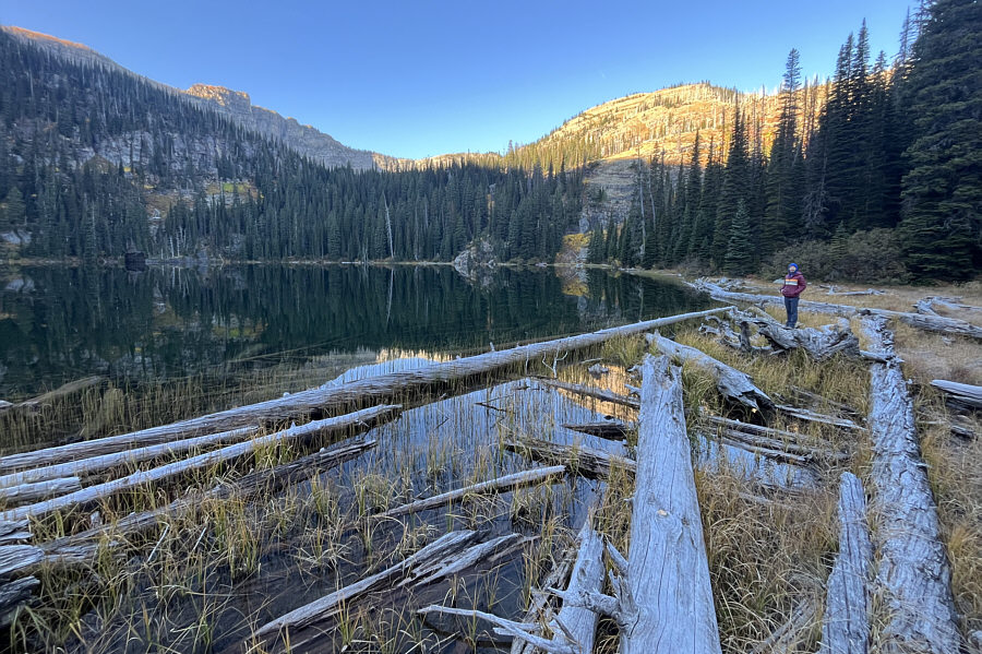 Tough lake to photograph!