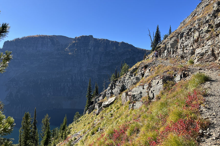 Dome Mountain's north face is impressive!