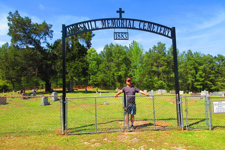 The 141-year old cemetery is in great shape!