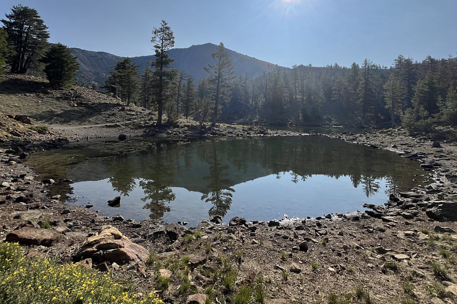 This lake is not quite as charming as some of the other ones!