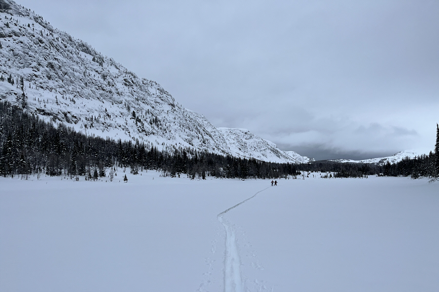 Now the track is really getting slushy!