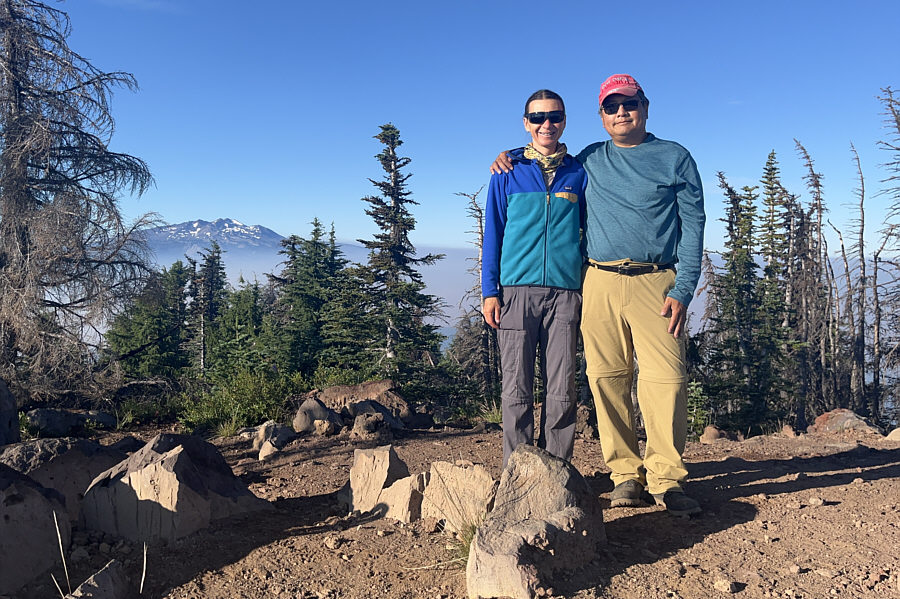 Zosia's second ascent of a mountain named Fuji in as many months!