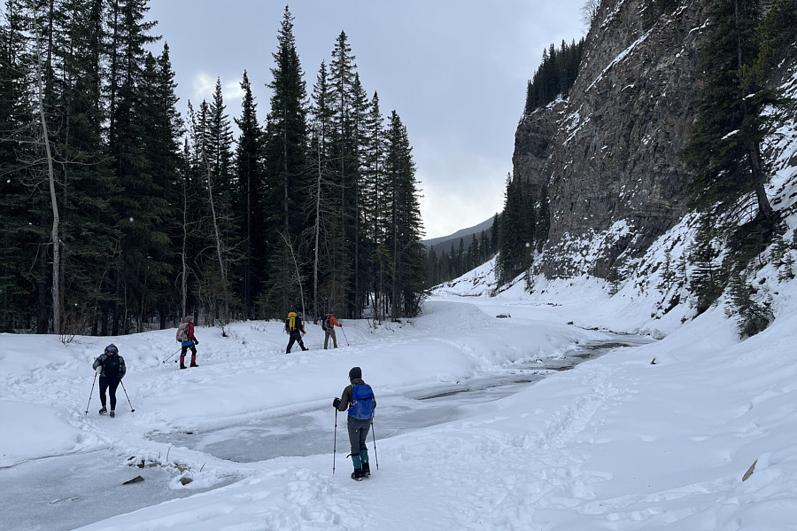 Test those snow bridges!