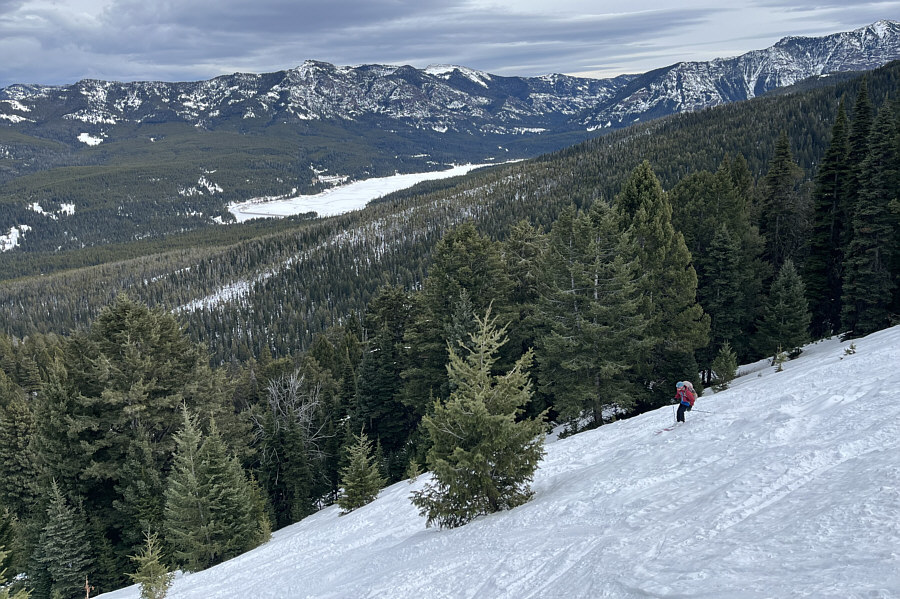 Choppy crud...feels like skiing in Alberta!