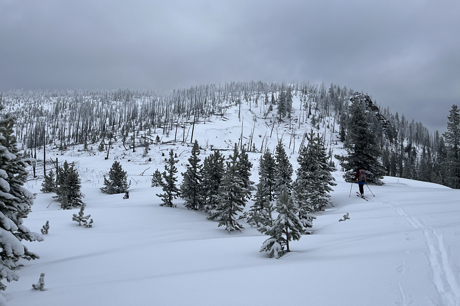 Those slopes don't really look too inviting to ski!