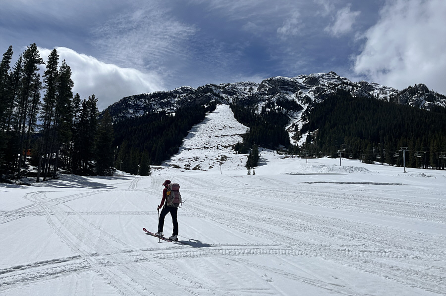 I don't remember ever seeing "Lone Pine" completely covered with snow!