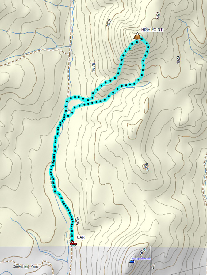 A worthwhile hike that is much more accesible and simpler than Ma Butte.