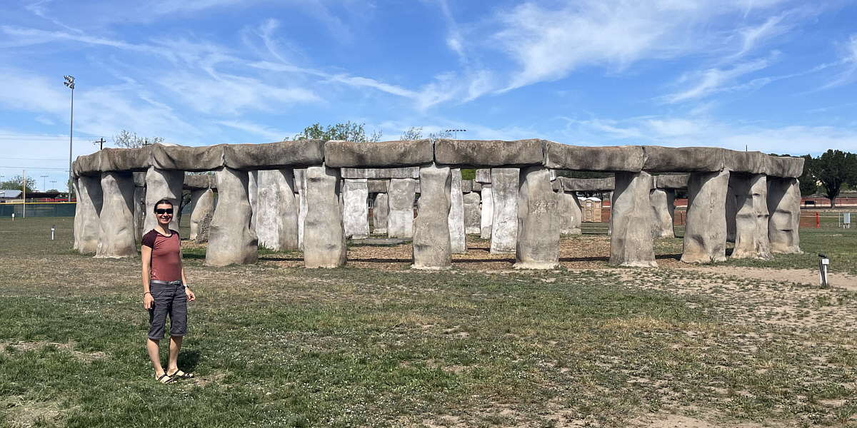 Not the real Stonehenge...duh!