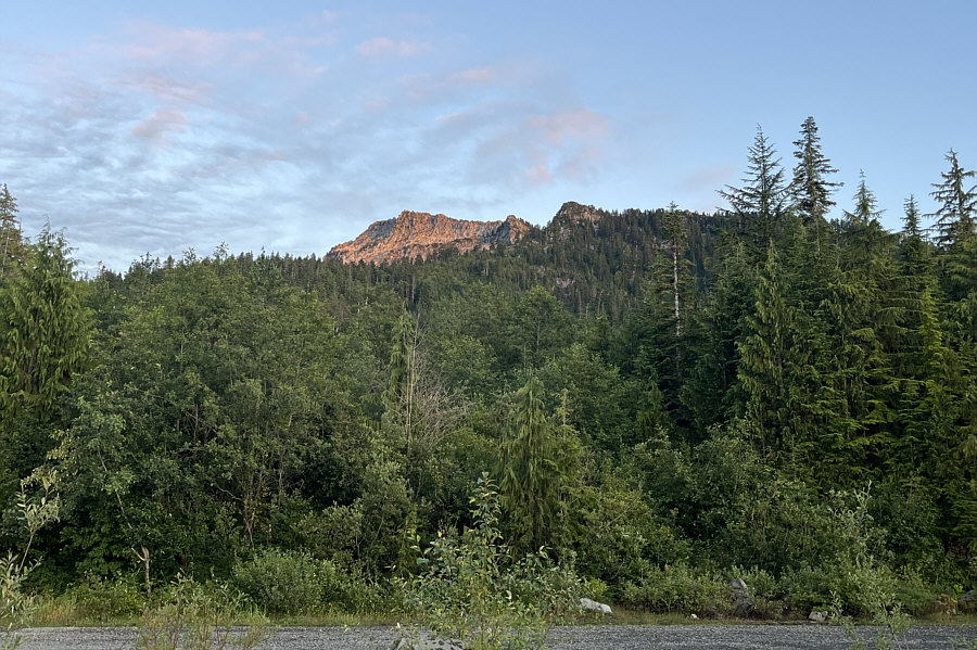 Yes, you can camp at the trailhead!