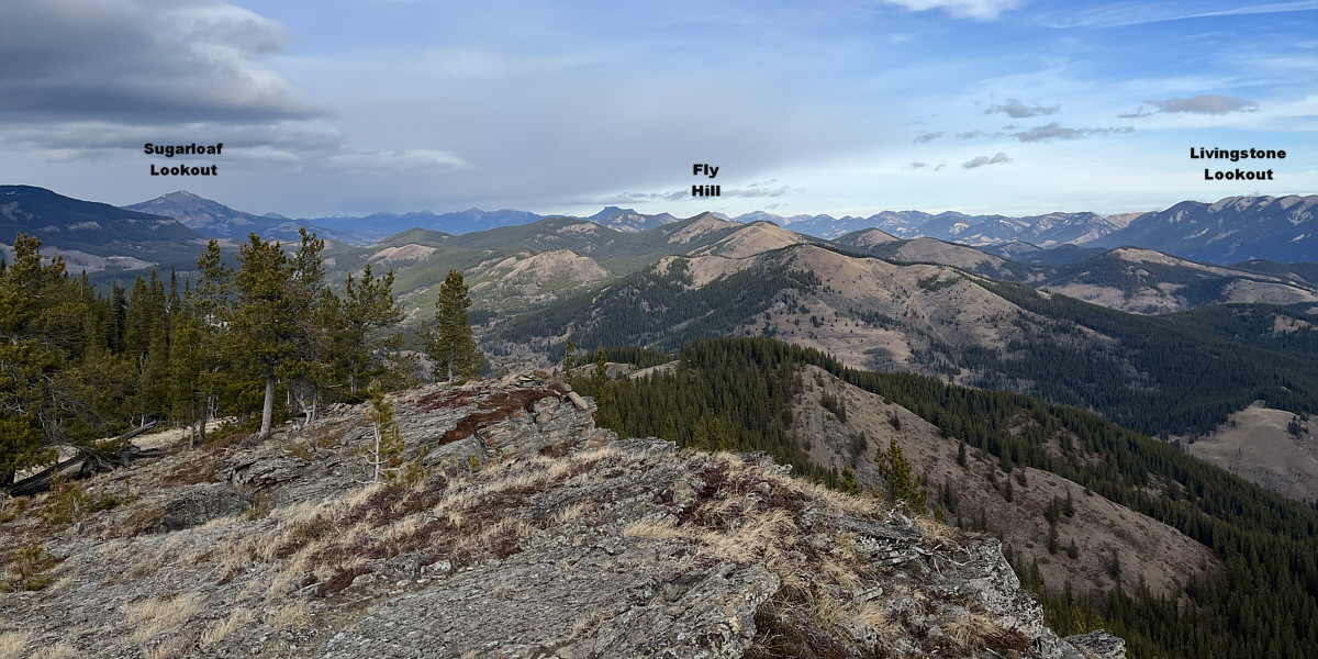 Lots more unnamed hills to hike in this area!