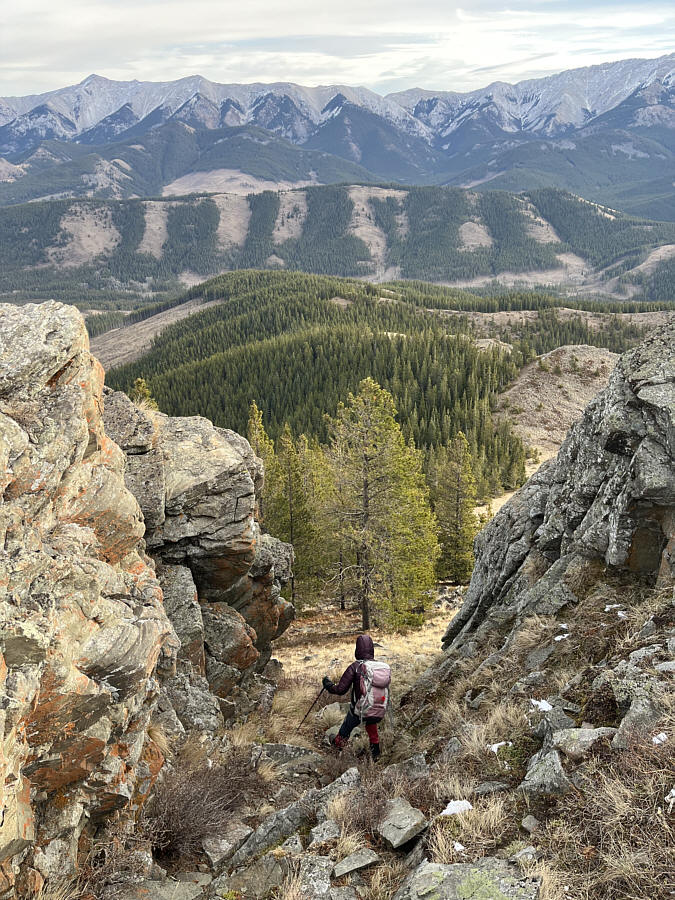 Watch out for a few loose rocks here!