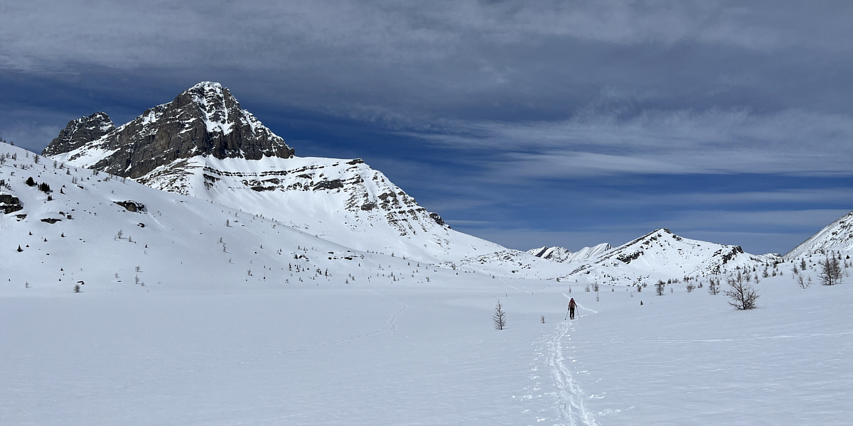 Packer's Pass Peak doesn't look that great for skiing today either!