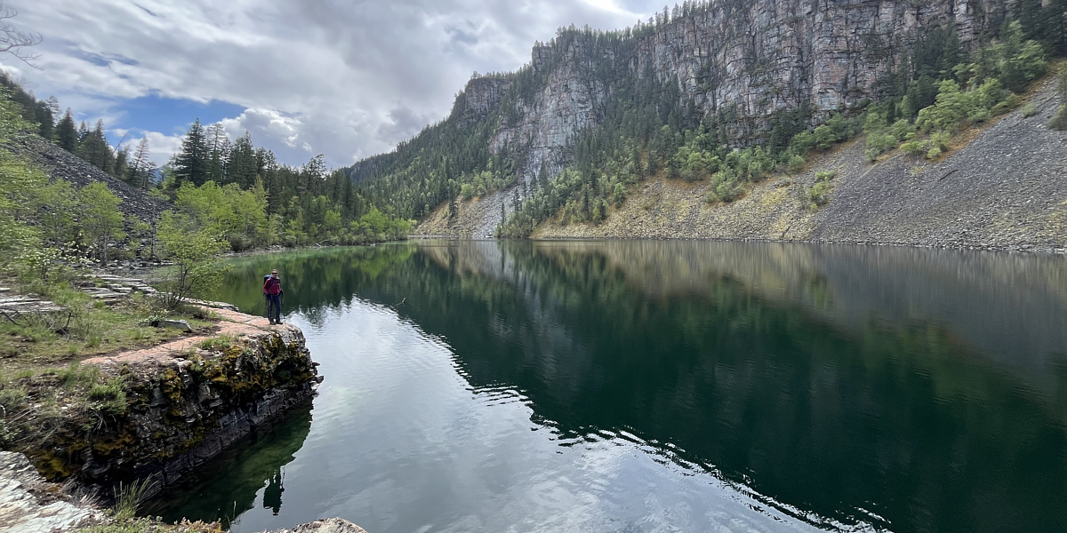 Arguably the most scenic of the three main lakes.