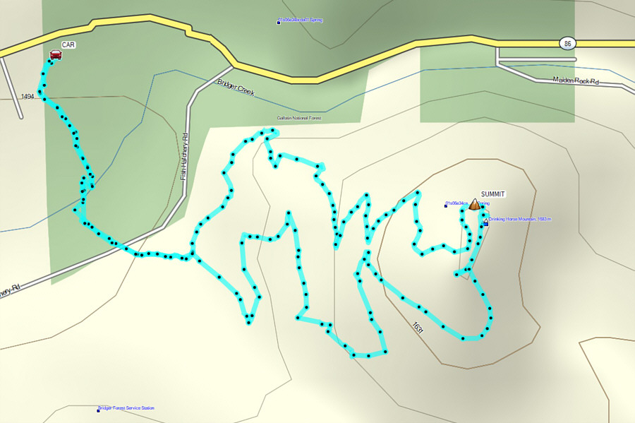 Ideal hike near Bozeman when short on time and/or energy.