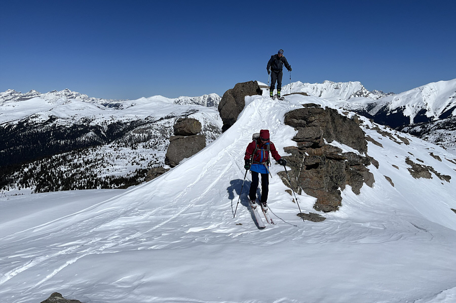 Probably easier to just boot-pack the summit ridge...