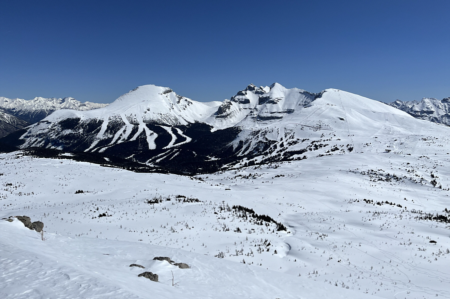 Gorgeous day for skiing at Sunshine Village!