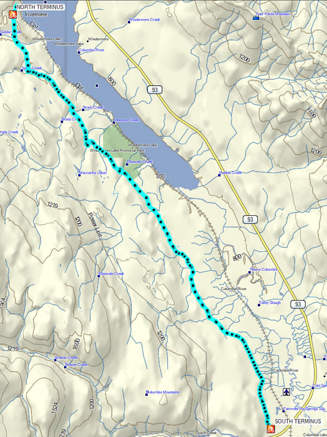 More interesting and strenuous than it appears...now they need to build a loop around Windermere Lake!