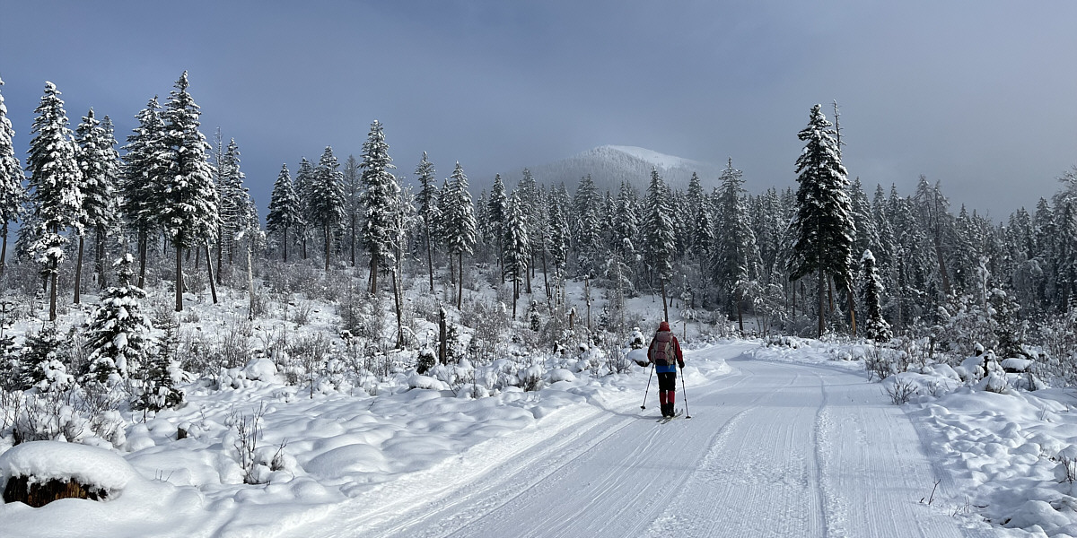 Might be difficult to access in winter without a snowmobile...