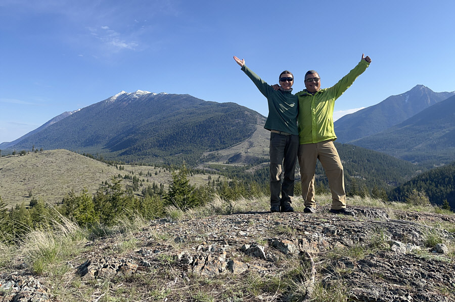 And probaby the highest point too!