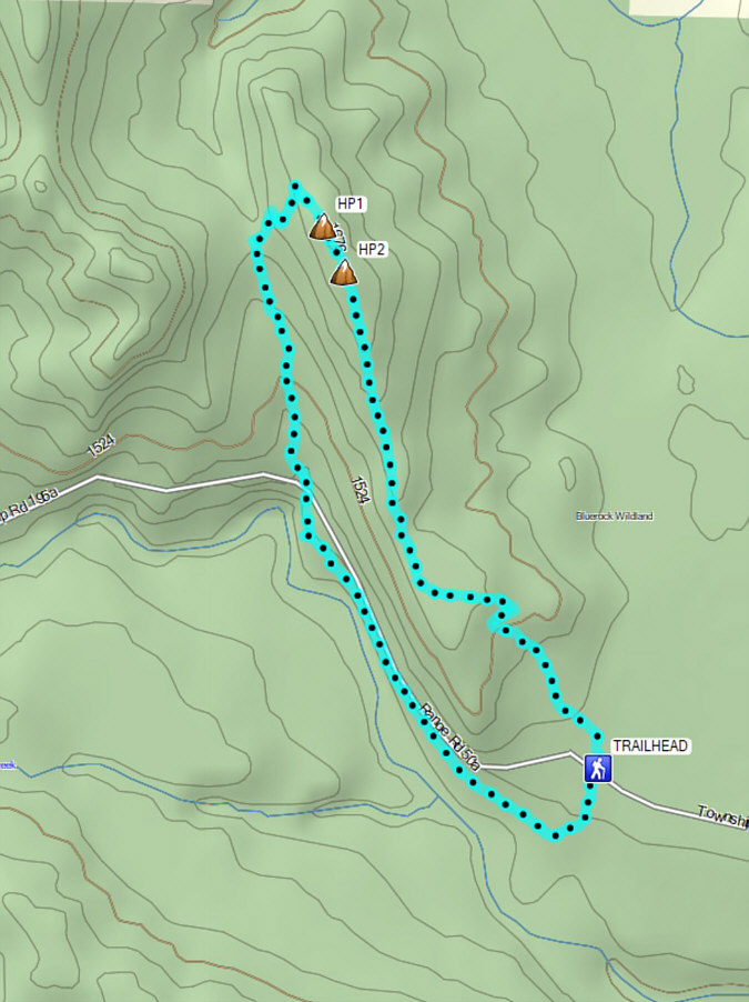 A nice shoulder-season loop hike.