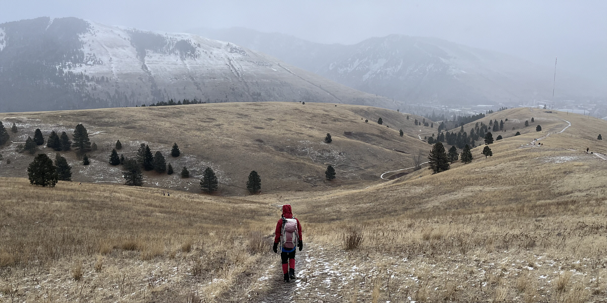 Too bad Mount Jumbo is closed to the public in winter.