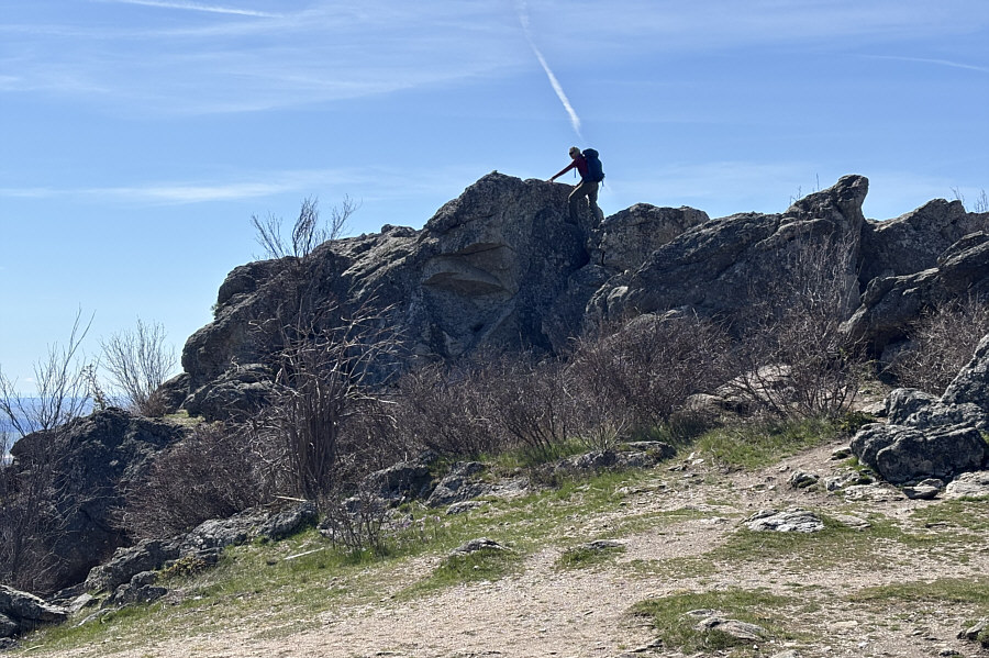 It's more exposed than it looks here...